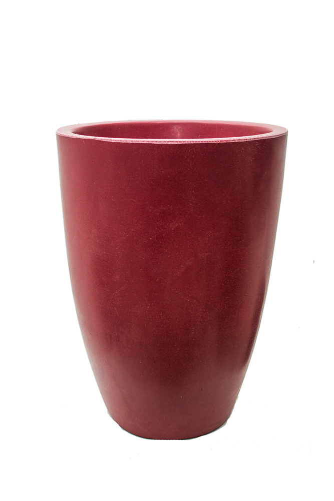 Vaso Coluna 49x33CM - Vermelho