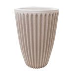 Vaso Coluna Romana Bege 46x33CM