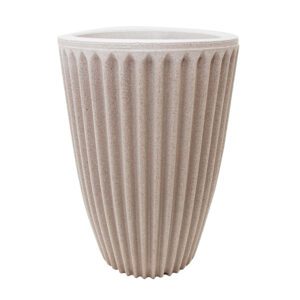 Vaso Coluna Romana Bege 46x33CM